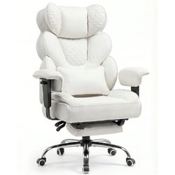 Chaise Gaming Ergonomique - COMHOMA - CH910 - Support lombaire réglable - Repose-pieds - Capacité 180 kg