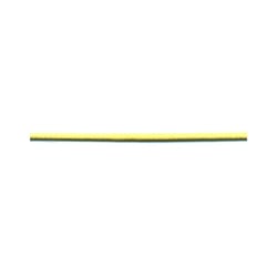 Bobine 50m lacet aspect cuir 2mm jaune paille