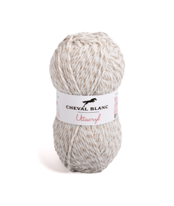 Fil à tricoter UTTACRYL - Cheval Blanc 120 BICHE