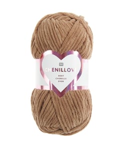 Découvrez le Confort et la Douceur de la Pelote Velours Creative Chenillove 100GR de Rico Design 28 Praliné