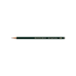 Crayon graphite Faber-Castell - Lot de 12 - Hexagonal - Dureté de mine F