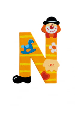 Lettre N Clown - Sevi