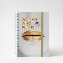 Agenda Semainier Non Daté Gold