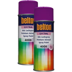 2 sprays de peinture Belton Spectral RAL4008 violet de sécurité 400ml