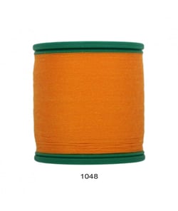 Fil à Coudre Laser 100% Polyester 200m Super Résistant : Résistance et Couleurs Éclatantes pour Vos Projets de Couture 1048 Orange