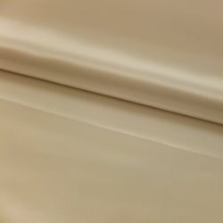 Tissu Satin uni Ecru x1m