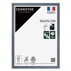 Cadre photo Karma gris bleuté 50x70 cm