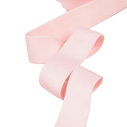 Elastique microfibre ultra doux rose clair au mètre