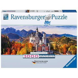 Puzzle Château en Bavière Format panorama 1000 pièces