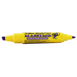 Marqueur - Permanent - Indélébile - Deux pointes - Violet - Massimo Artline