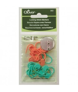 Boucles-repères avec fermoir - Clover Multicolore