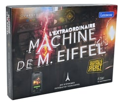 Jeu d'énigmes interactif autour de la Tour Eiffel
