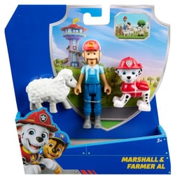 Pat patrouille fermier al avec mouton et marcus - 3 figurines - chien - paw patrol - spin master - 20152004