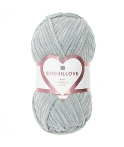 Découvrez le Confort et la Douceur de la Pelote Velours Creative Chenillove 100GR de Rico Design 08 Aqua Bleu