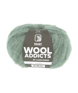 Pelote de Laine et Alpaga TRUST - Wool Addicts 0092 Vert