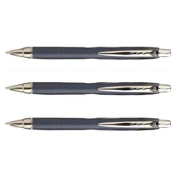 Lot de 3 stylos roller Jetstream SXN217 rétractables, pointe fine 0,7 mm, noir