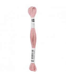 Fil à broder mouliné Uni - Rico Design 044 Rose