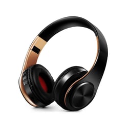 Casque Audio Bluetooth Sans Fil HIFI Stéréo Sport Blanc Bleu Polyvalent Noir YONIS