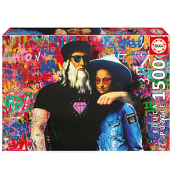 Puzzle 2D 1500 pièces - Leo et Lisa - EDUCA
