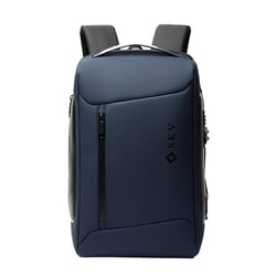 Sac À Dos Ordinateur Grande Capacité Antivol Étanche Avec Port USB 3.0 Bleu YONIS