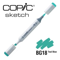 Copic - Marqueur à l'alcool Copic Sketch BG18 Teal Blue