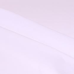 Tissu Mousseline uni Blanc