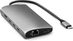 Adaptateur Multiports USB-C 8K Vers Ethernet