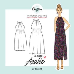 Patron Craftine Robe Azalée - Format Papier