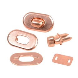 Tourniquet pour sac bronze 3,7x2mm