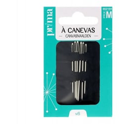 Prima Mercerie | Aiguille à coudre | aiguille à canevas | lot de 6 aiguilles
