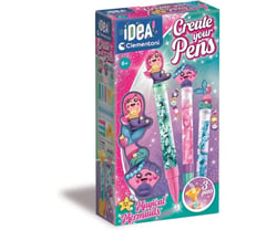 Coffret créatif Idea Mini – fabrique de stylos Sirènes – Clementoni