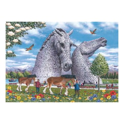 Puzzle 1000 pièces - Les Kelpies - HOP
