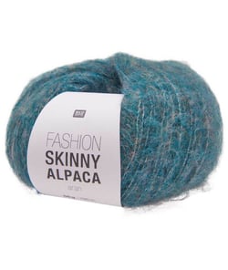 Pelote de laine et Alpaca à tricoter Fashion Skinny Alpaca Aran - Rico Design 06 Turquoise