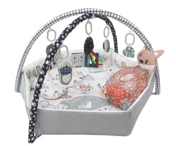 Tapis de jeu bébé 5-en-1  Minky