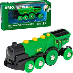 Locomotive Multifonctions verte - Brio