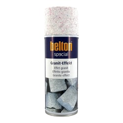 Spray de peinture effet granit blanc Belton 400ml
