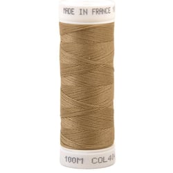 Fil à coudre polyester 100m made in France - beige 404
