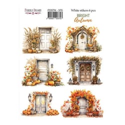 Planche de stickers couleur embelissement Fabrika Decoru BRIGHT AUTUMN 370