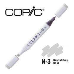 Copic - Marqueur à l'alcool Copic Marker N3 Neutral Gray No.3