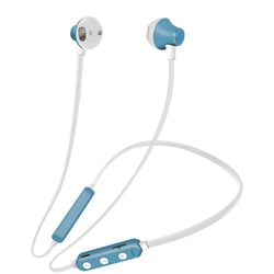 Ecouteurs Bluetooth Sport Sans Fil Or Autonomie 4H Version 4.2 Haute Qualité Bleu YONIS