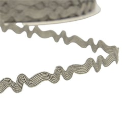 Bobine 25m serpentine asymétrique 8mm Gris
