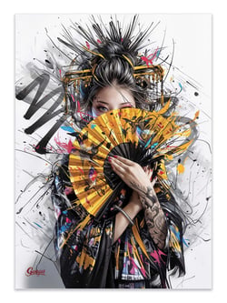 Affiche 30 x 40 cm - Geisha - Georges