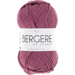 Pelote de laine - Amarante - 50% Laine mérinos 50% acrylique - Bergère de France - Image