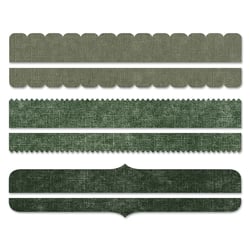 Gabarit de découpe pour machine Sizzix Tim Holtz Thinlits - Garnitures décoratives - 6 pièces