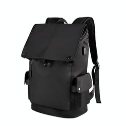 Sac À Dos Ordinateur Grande Capacité Avec Port USB Étanche Et Confortable Noir YONIS