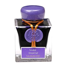 Encre pour calligraphie - Violet impérial - Les encres 1670 - Herbin - Flacon 50ml