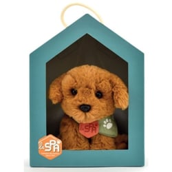 Peluche - HISTOIRE D'OURS - Chien SPA Histoire d’Ours - Beige - 16 cm - Produit solidaire