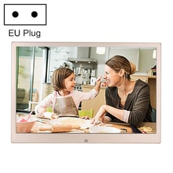 Cadre Photo Numérique 13.3 Pouces LED Haute Résolution Avec Télécommande Or Rose YONIS