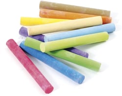Boite de 10 craies de couleur - Jeujura