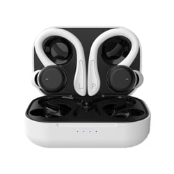Ecouteurs Bluetooth Sport Etanche IPX6 Autonomie 28h Commande Tactile Blanc YONIS
